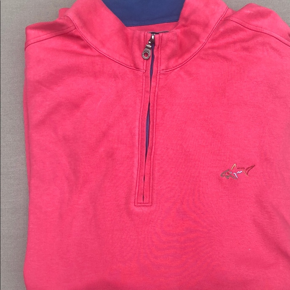 Greg Norman 1/4 LS Golf Pullover